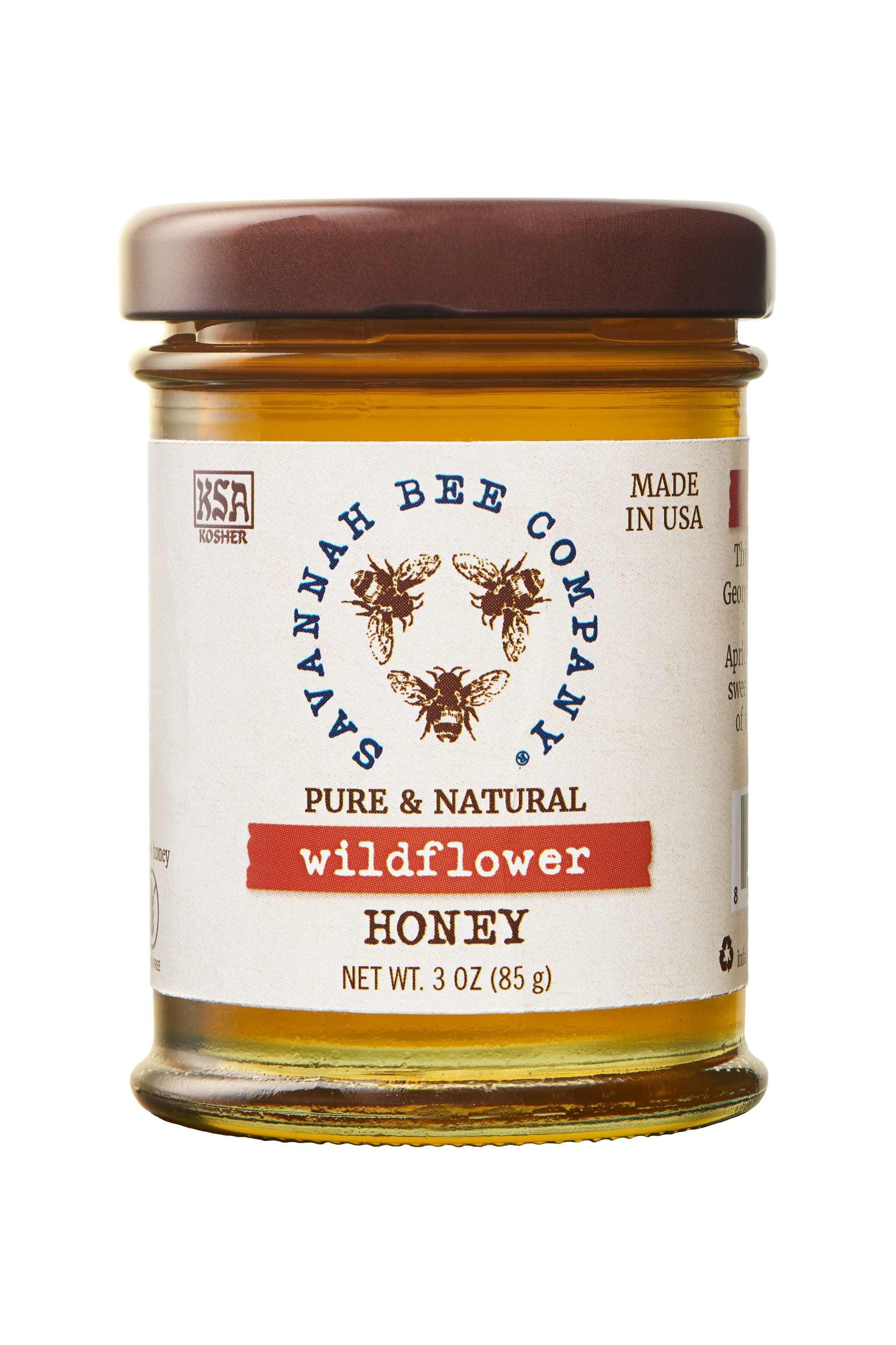 Pure & Natural Wildflower Honey 3 oz. mini